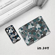 INJOYmall for iPad 234 系列 Smart cover皮革平板保護套 城市微笑款