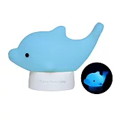 【日本Dreams】Dolphin Bath Light海豚防水浴燈 (藍)