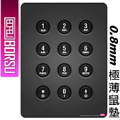 BORSU極薄鼠墊 FUNNY 數字按鍵