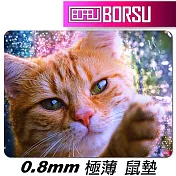 BORSU極薄鼠墊_FUNNY_閃亮貓