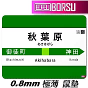 BORSU極薄鼠墊_TRAVEL_秋葉原山手線