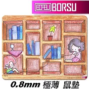BORSU極薄鼠墊_UNIQUE_NUKO手繪祝福