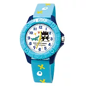 DF童趣館 - 三麗鷗正版授權HELLO KITTY雙色殼兒童錶酷企鵝