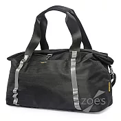 【Zoe s】首爾風尚防潑水街頭旅行包(性格黑)