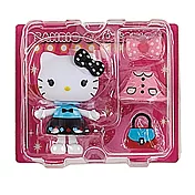 Sanrio 換裝娃娃組 擺飾玩偶 公仔 HELLO KITTY 愛麗絲裝 粉