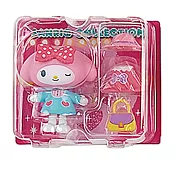Sanrio 換裝娃娃組 擺飾玩偶 公仔 美樂蒂 遮陽帽 粉