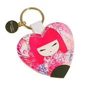 皮革鑰匙圈-Yuka 暖心能量【Kimmidoll 和福娃娃】