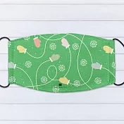 IHERMI 聖誕手套 個性口罩 台灣製