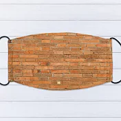 IHERMI 紅色磚塊 個性口罩 台灣製