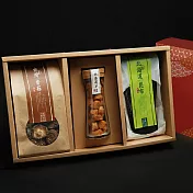 【十翼饌】喜迎春山海珍味絕品禮盒 (香菇禮盒 / 干貝禮盒 / 南北貨禮盒) 1盒