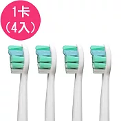 【驚爆價】《4入》副廠Sonicare 牙菌斑清除牙刷頭 HX9023 HX9024(相容飛利浦 PHILIPS 電動牙刷)
