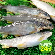【優鮮配】宜蘭大尺寸爆卵香魚24尾(12尾/盒,共2盒)免運組