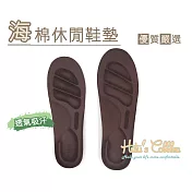 糊塗鞋匠 優質鞋材 C118 海棉休閒鞋墊(2雙) 男款27.7cm