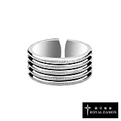 Royal Damon羅亞戴蒙 本色 戒指 大 RZ503- 15 號