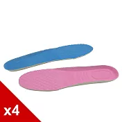 糊塗鞋匠 優質鞋材 C25 EVA運動鞋墊(4雙) 女款25.5cm