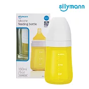 【韓國sillymann】 100%鉑金矽膠奶瓶160ML首爾黃