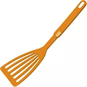 《GHIDINI》簡約扇型濾油鍋鏟(橘29cm)