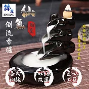 【JINKANG】陶瓷倒流香薰爐(201701)D款高山觀瀑