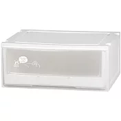 樹德 livinbox - 樂收FUN 抽屜收納櫃(單層) MB-5501P 簡約白