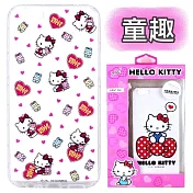 【Hello Kitty】OPPO R9s Plus (6吋) 彩繪空壓手機殼(童趣)