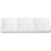 《Tokyo Design》三格白瓷醬料碟(19.5cm)