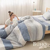 《BUHO》雙人四件式薄被套床包組 《北歐假期》