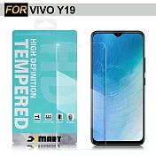 Xmart for VIVO Y19 薄型 9H 玻璃保護貼-非滿版