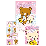 San-X 懶熊愛心泡泡浴系列新年紅包組。泡泡浴