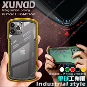 XUNDD for iPhone 11 Pro Max 6.5吋 堅挺工業風軍規防摔手機殼綠