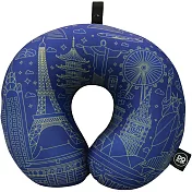 《DQ》緩衝顆粒護頸枕(世界藍圖)