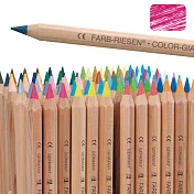 【德國LYRA】六角原木色鉛筆(2入)-(桃紅色)