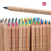 【德國LYRA】六角原木色鉛筆(2入)-(螢光粉紅)