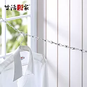 【生活採家】臺灣製304不鏽鋼新式8字環4.5公尺曬衣鍊#27247