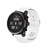 華米米動 Amazfit GTR 20mm 純色矽膠運動替換手環錶帶 白色