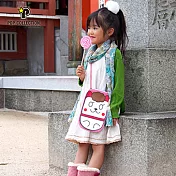 INUMEN Z 重機狗哥｜日本可愛造型側背小包(Okaa-nori)/隨身掛頸小包/肩斜兩用包/手機零錢包/輕便帆布包/單肩包/斜背包