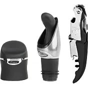 《KitchenCraft》rabbit開酒器+注酒瓶塞3件