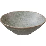 《Tokyo Design》陶製淺餐碗(岩紋綠14.5cm)