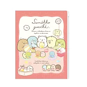 San-X 角落公仔歡樂時光系列開夾鏈袋文件夾。聚會