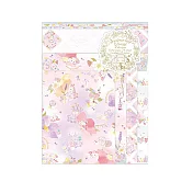 San-X 魔幻馬戲團夢境綿羊系列信紙組4柄。花粉