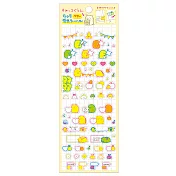 San-X 角落公仔歡樂時光系列手帳本專用螢光貼紙。米