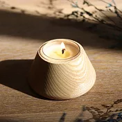 木合香氛蠟燭檯 (含天然精油驅蚊蠟燭)