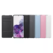SAMSUNG Galaxy S20+ 原廠 LED 皮革翻頁式皮套 (臺灣公司貨)灰色