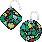 《TRAVELON》彈性行李掛牌2件(熱帶叢林)