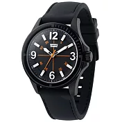 Levi’s 時光冒險時尚腕錶-黑