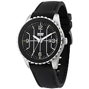 Levi’s 鋼鐵爭鋒時尚腕錶-銀框黑