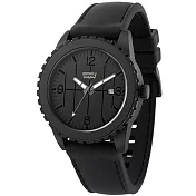 Levi’s 鋼鐵爭鋒時尚腕錶-全黑