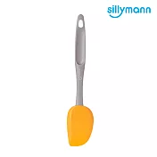 【韓國sillymann】 100%鉑金矽膠長柄抹刀橘黃