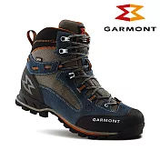 GARMONT 男款Gore-Tex大背包健行鞋Rambler 2.0 GTX 481043/214 (登山鞋、防水透氣、黃金大底)UK7藍色