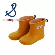 日本製 stample兒童雨鞋-黃色 13cm