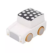 日本《Kukkia》-- 原木迴力車(白色小圓點)☆